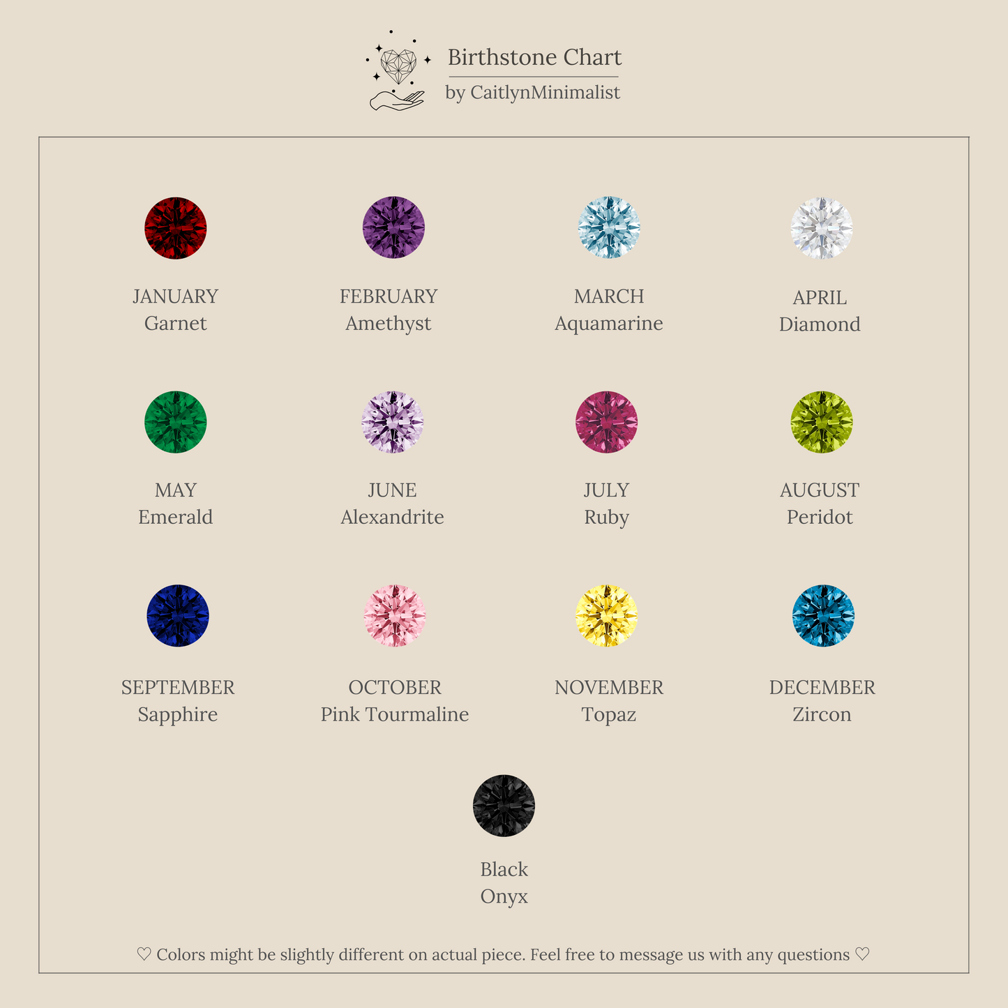 Toi et Moi Birthstone Signet Ring