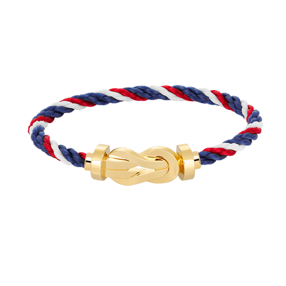 [Gaonasi]CHANCE LARGE 8 FIGURE BUCKLE NO DIAMOND BRACELET GOLD