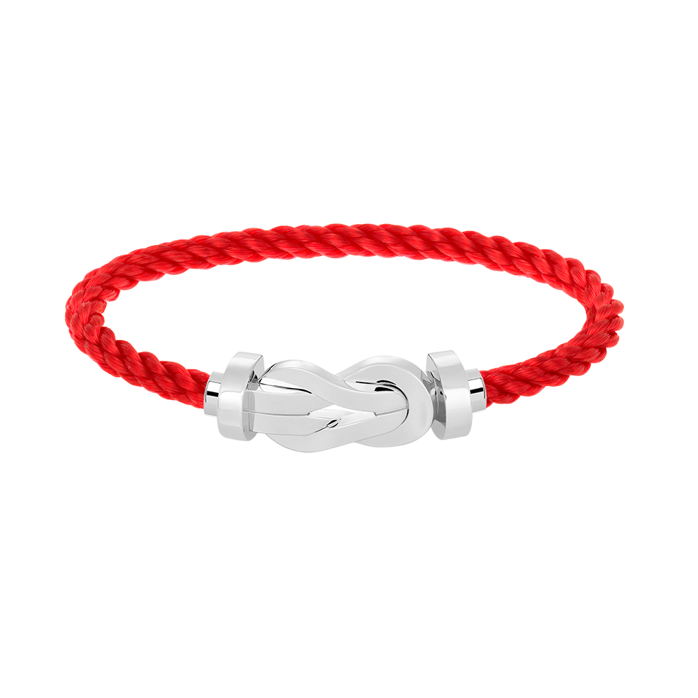 [Gaonasi]CHANCE LARGE 8 FIGURE BUCKLE NO DIAMOND BRACELET SILVER
