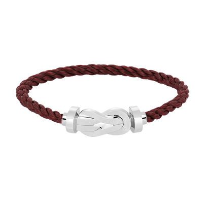 [Gaonasi]CHANCE LARGE 8 FIGURE BUCKLE NO DIAMOND BRACELET SILVER