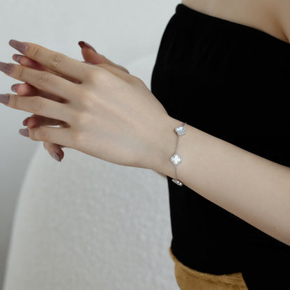 [Gaonasi]Four-Leaf Clover Exquisite Bracelet