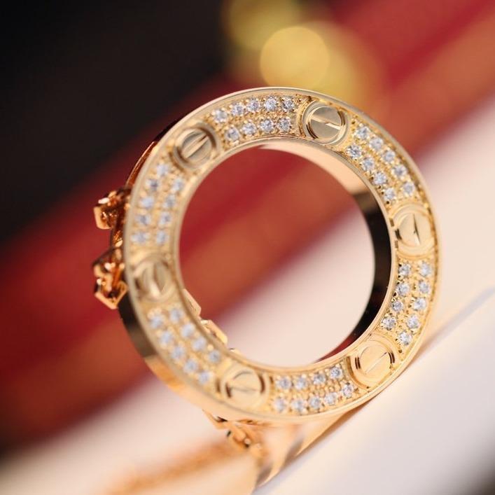 [Gaonasi]LOVE NECKLACE ADJUSTABLE ROSE GOLD