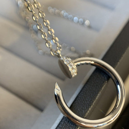 [Gaonasi]JUSTE NECKLACE SILVER