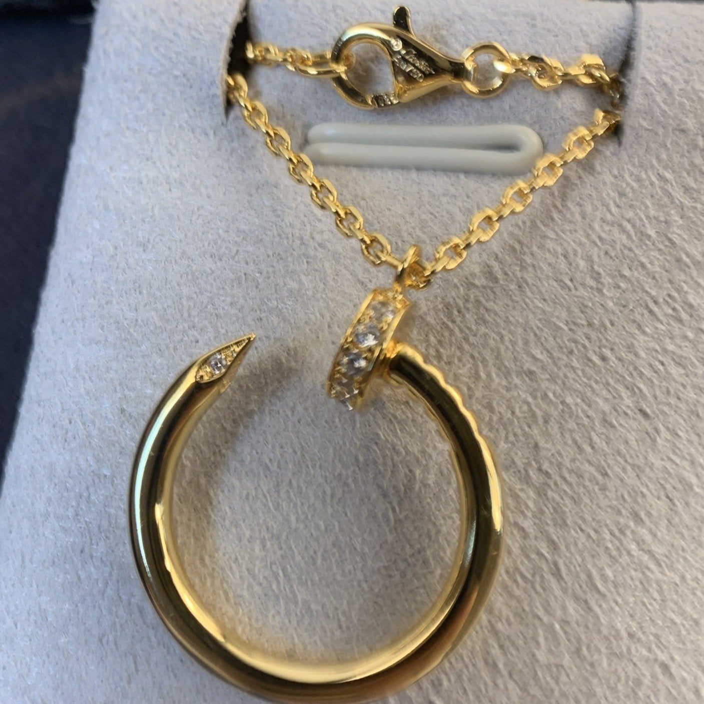 [Gaonasi]JUSTE NECKLACE GOLD