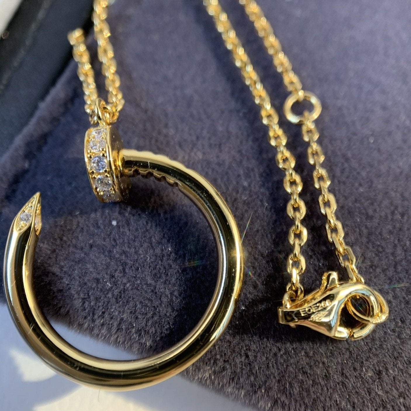 [Gaonasi]JUSTE NECKLACE GOLD