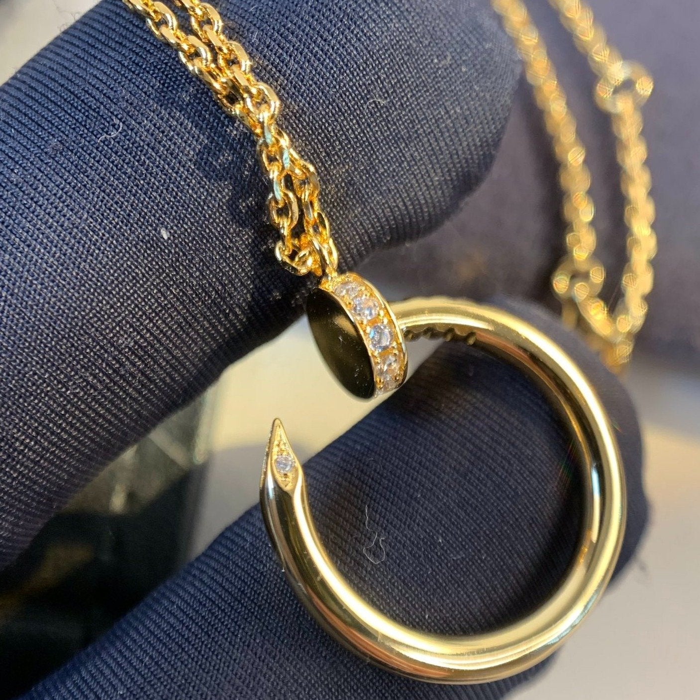 [Gaonasi]JUSTE NECKLACE GOLD