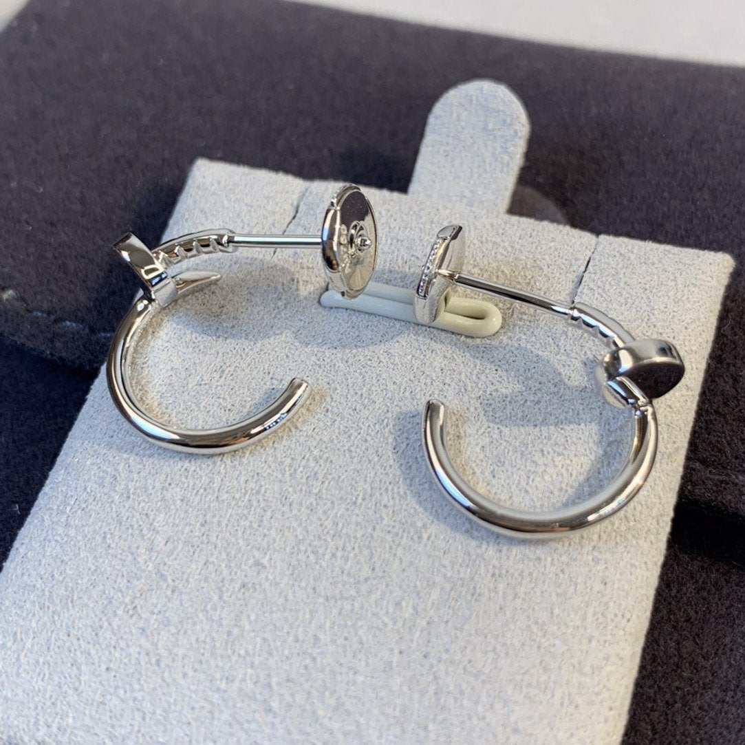 [Gaonasi]JUSTE EARRINGS SILVER