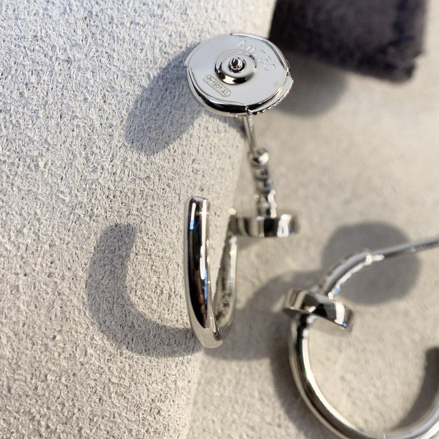 [Gaonasi]JUSTE EARRINGS SILVER