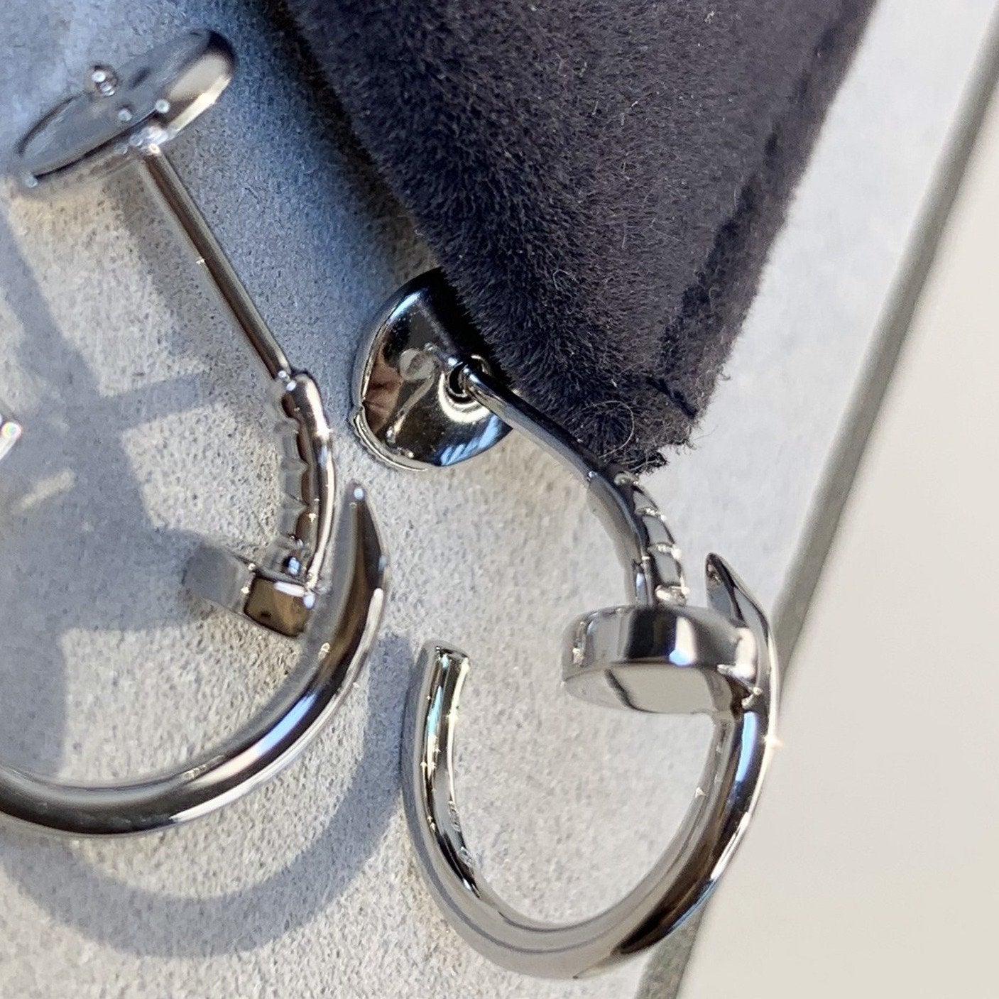 [Gaonasi]JUSTE EARRINGS SILVER