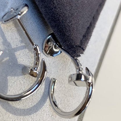 [Gaonasi]JUSTE EARRINGS SILVER