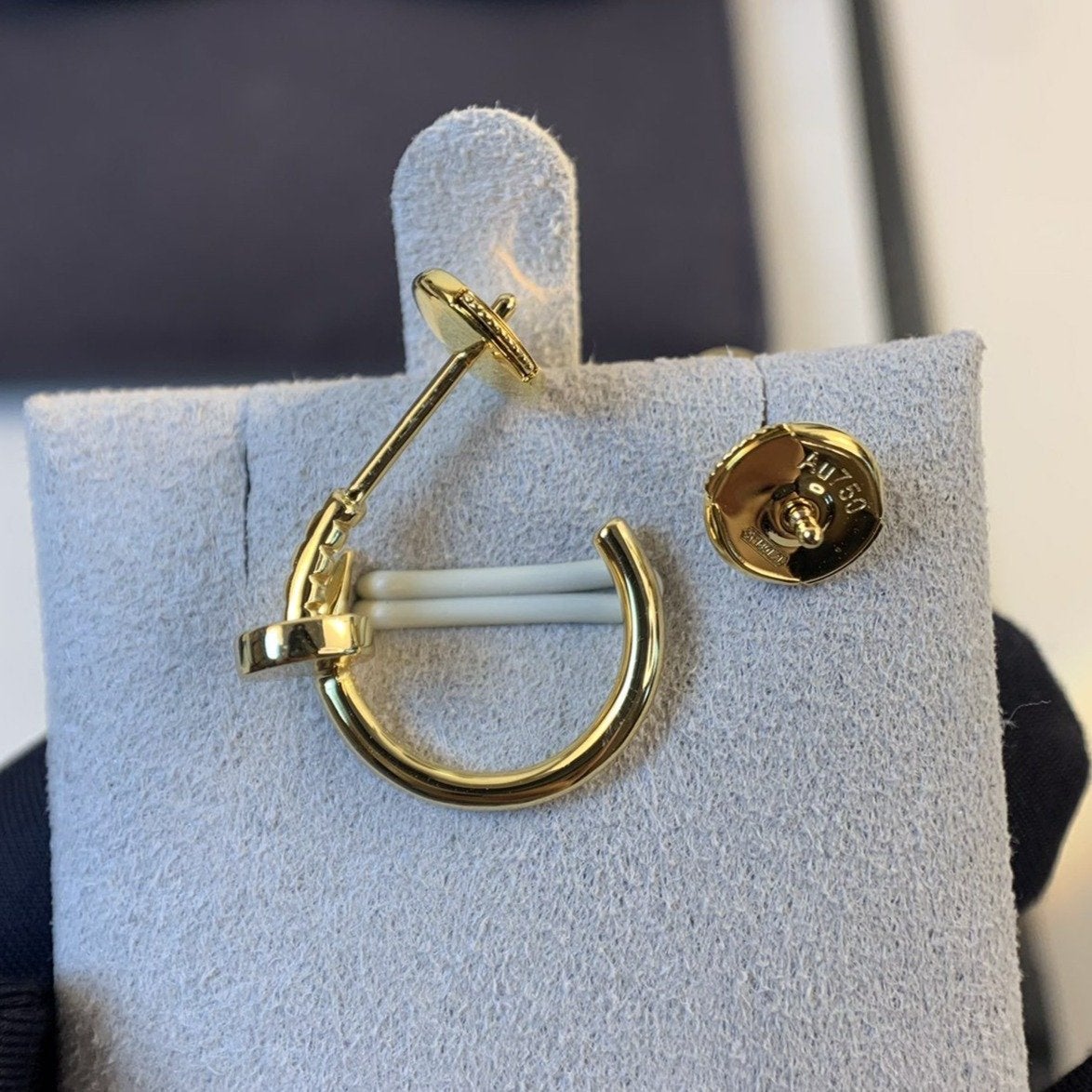 [Gaonasi]JUSTE EARRINGS GOLD