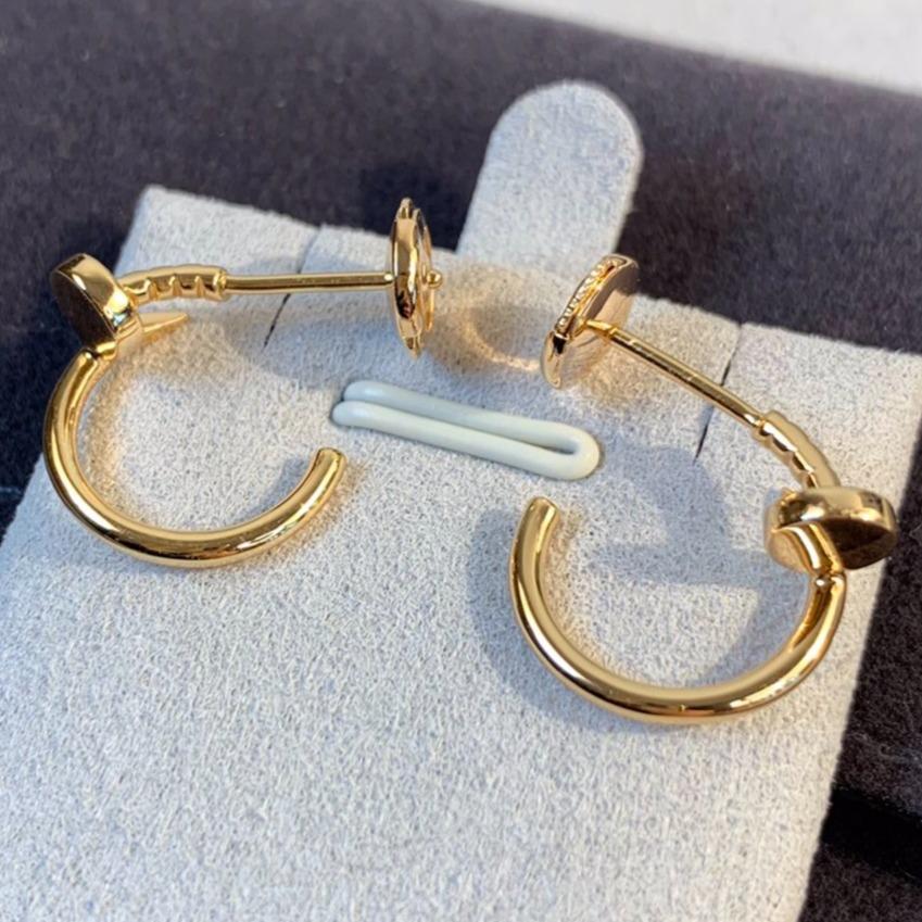 [Gaonasi]JUSTE EARRINGS PINK GOLD