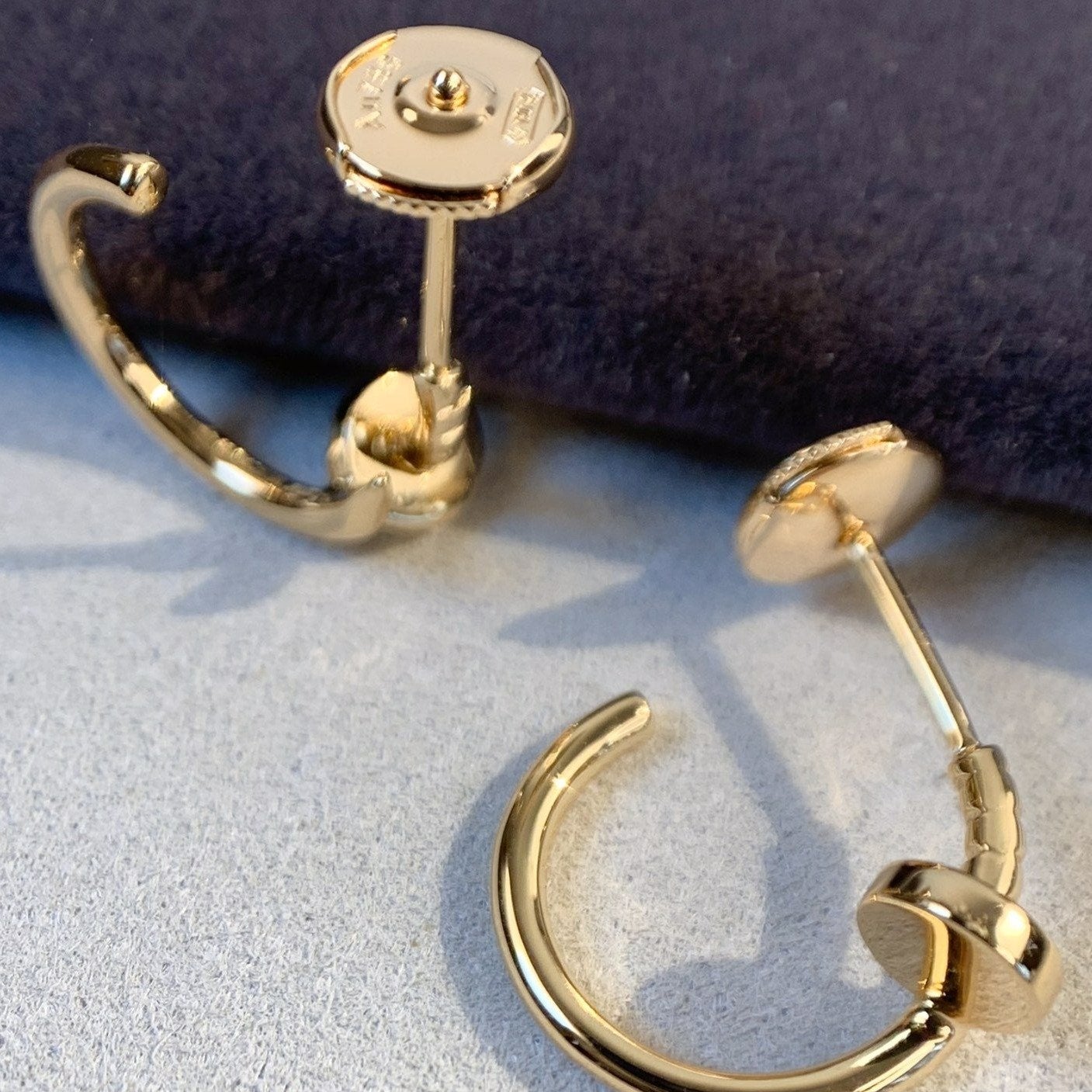 [Gaonasi]JUSTE EARRINGS PINK GOLD