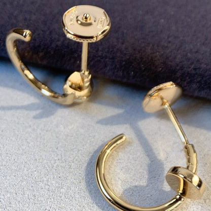 [Gaonasi]JUSTE EARRINGS PINK GOLD