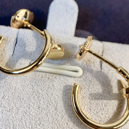[Gaonasi]JUSTE EARRINGS PINK GOLD