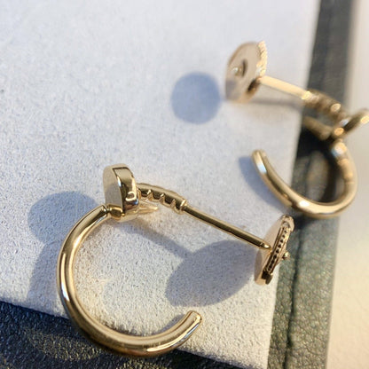 [Gaonasi]JUSTE EARRINGS PINK GOLD