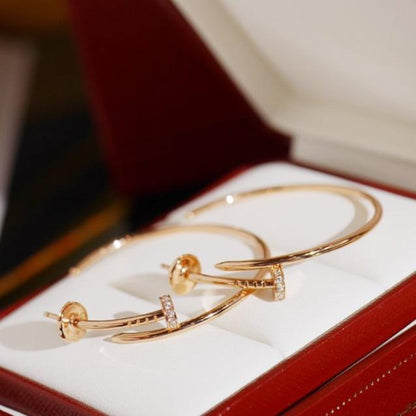 [Gaonasi]JUSTE EARRINGS DIAMONDS 1.8MM