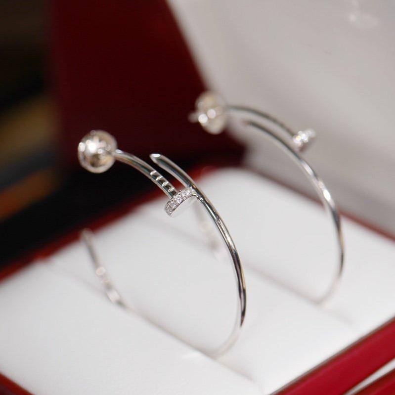 [Gaonasi]JUSTE EARRINGS DIAMONDS 1.8MM