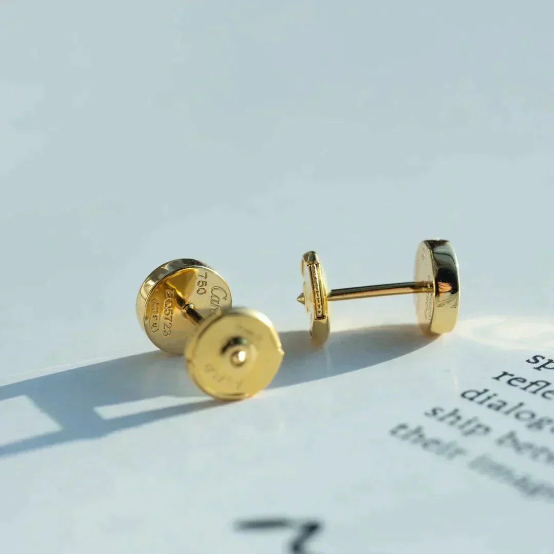 [Gaonasi]LOVE EARRINGS GOLD 10MM