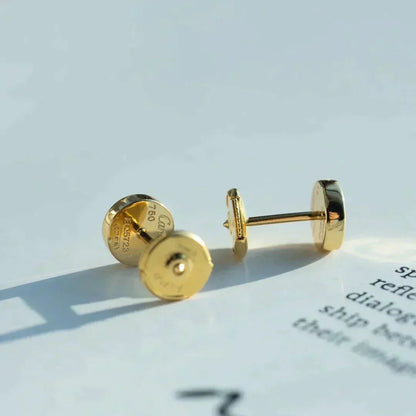 [Gaonasi]LOVE EARRINGS GOLD 10MM