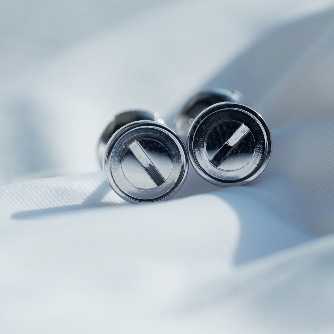 [Gaonasi]LOVE EARRINGS SILVER 10MM