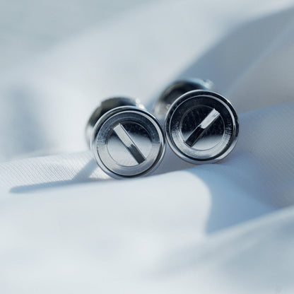 [Gaonasi]LOVE EARRINGS SILVER 10MM