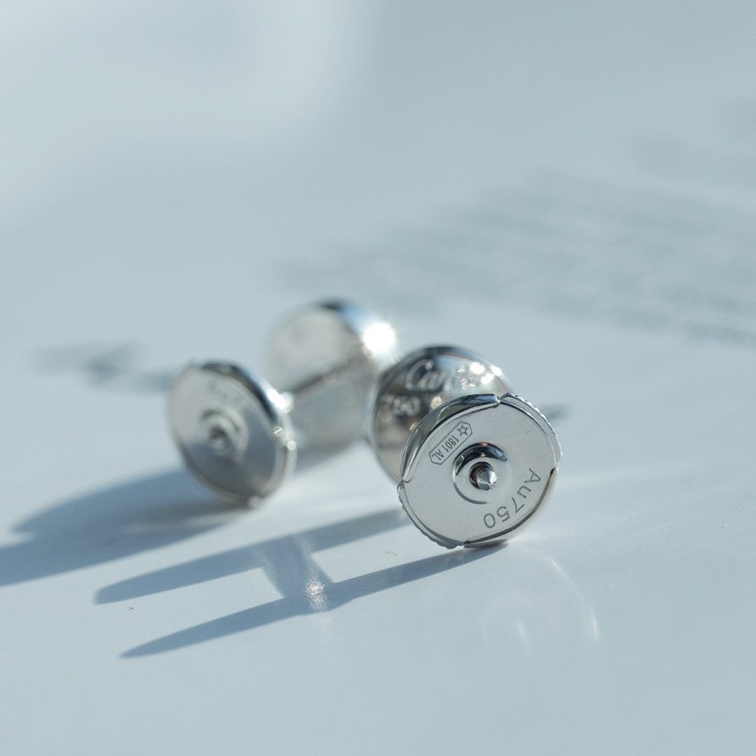 [Gaonasi]LOVE EARRINGS SILVER 10MM
