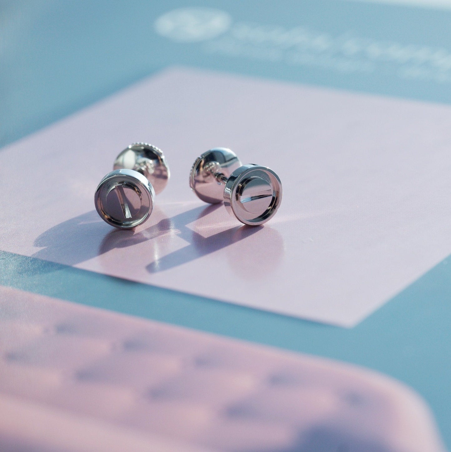 [Gaonasi]LOVE EARRINGS SILVER 10MM