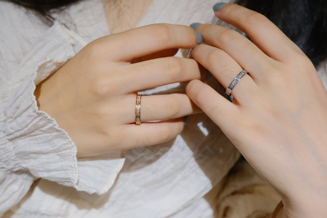 [Gaonasi]LOVE RING 2.65MM DIAMOND
