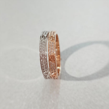 [Gaonasi]LOVE RING 2.65MM DIAMOND