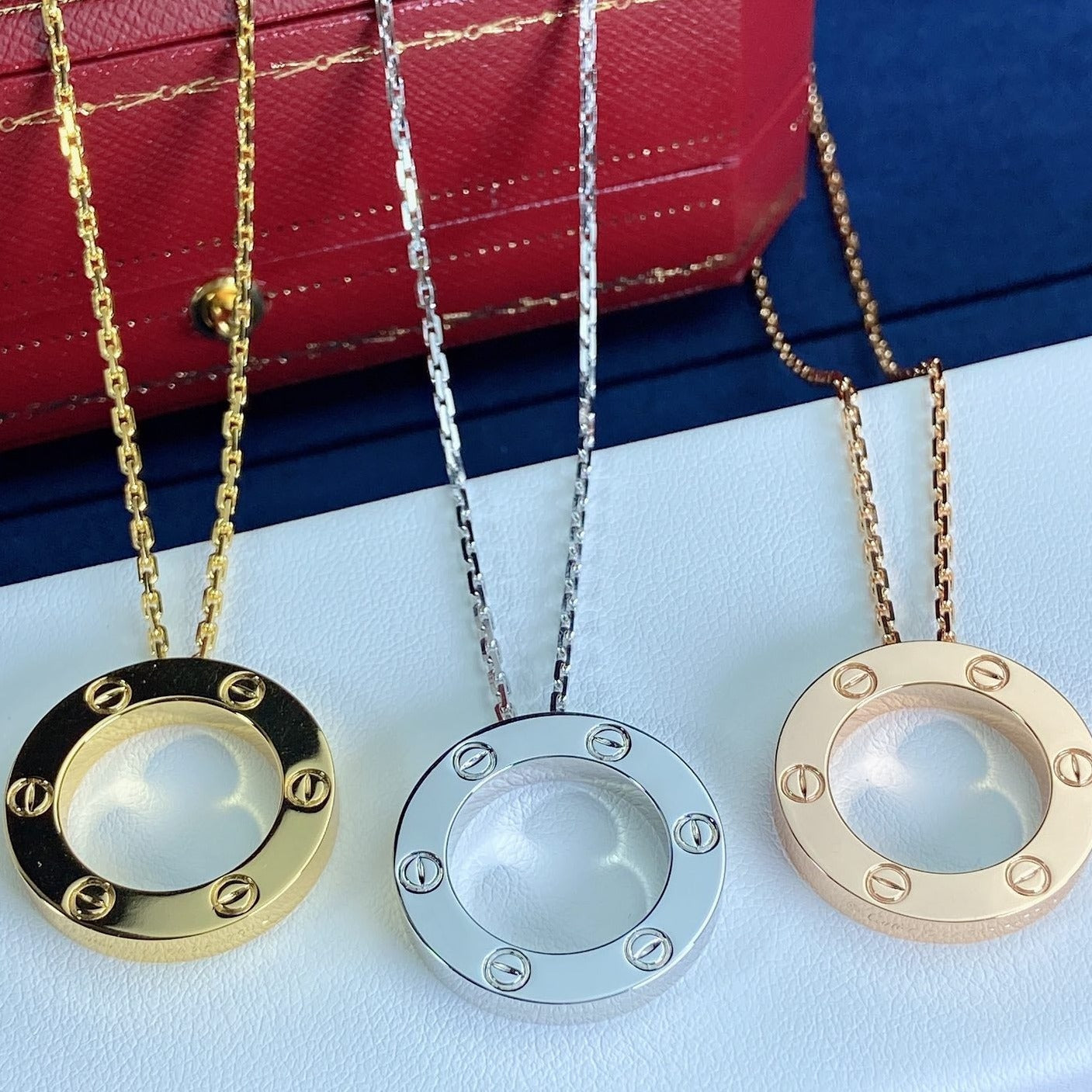 [Gaonasi]LOVE NECKLACE 16MM