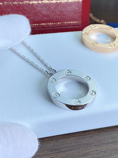 [Gaonasi]LOVE NECKLACE 16MM