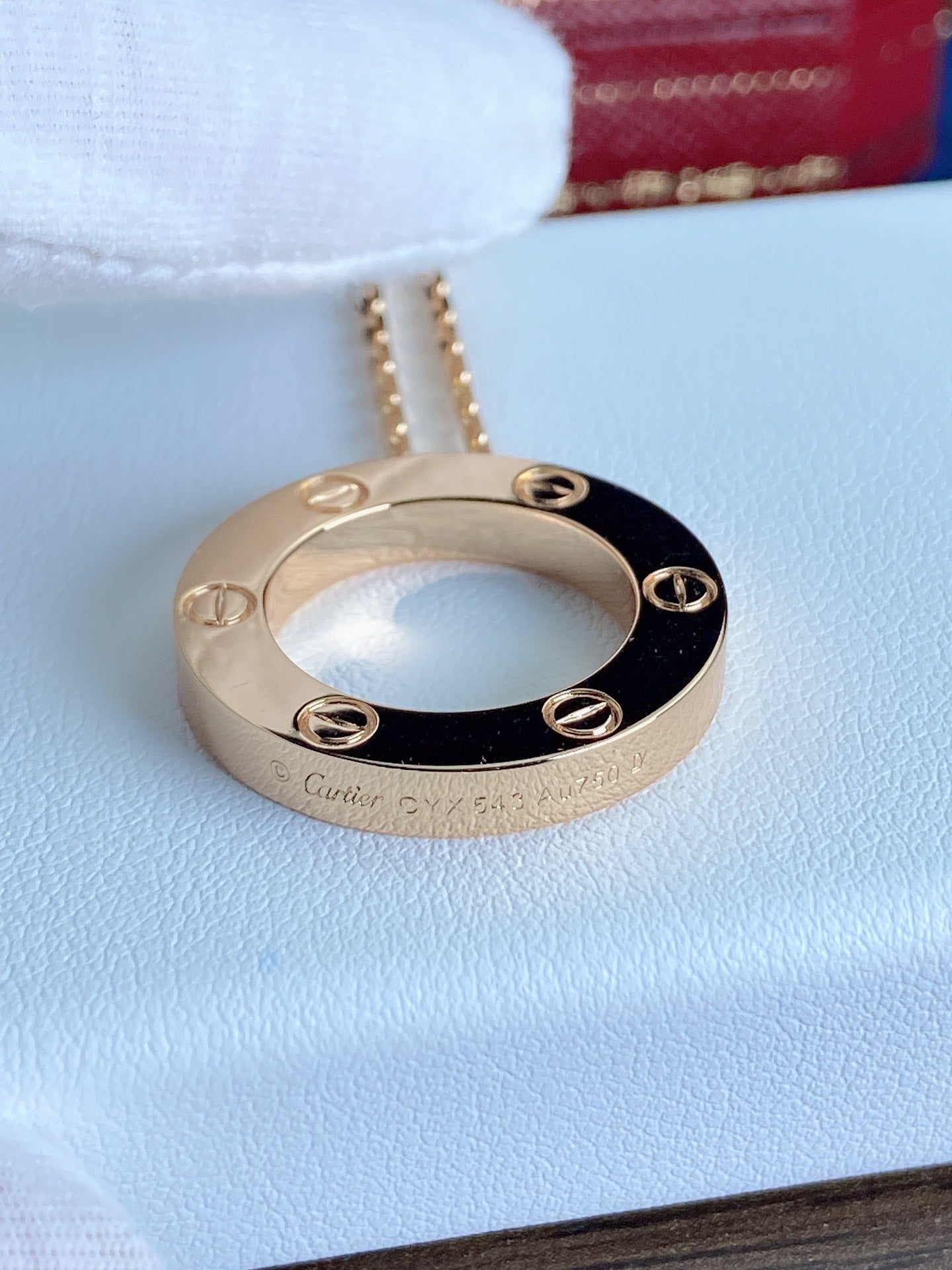 [Gaonasi]LOVE NECKLACE 16MM