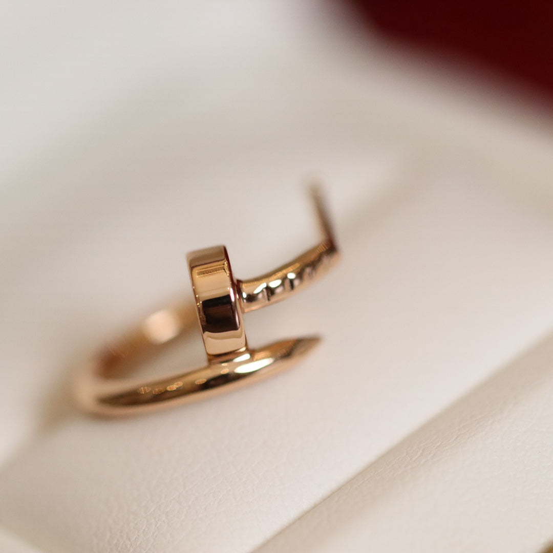 [Gaonasi]JUSTE EARRINGS PINK GOLD
