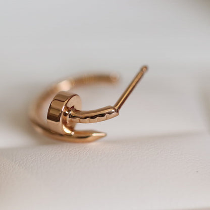 [Gaonasi]JUSTE EARRINGS PINK GOLD