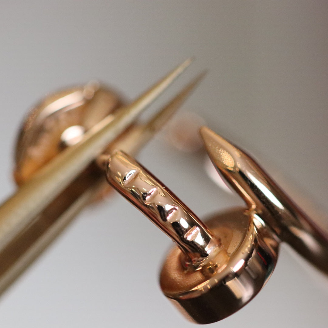 [Gaonasi]JUSTE EARRINGS PINK GOLD