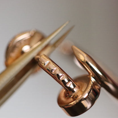 [Gaonasi]JUSTE EARRINGS PINK GOLD