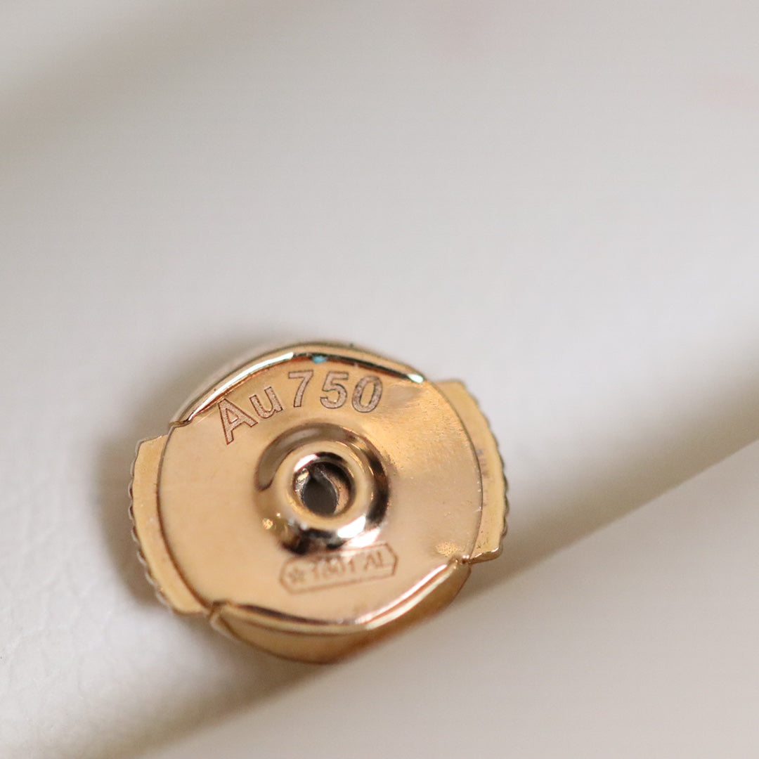[Gaonasi]JUSTE EARRINGS PINK GOLD