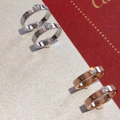 [Gaonasi]LOVE RING 3.6MM 1 BIG DIAMOND