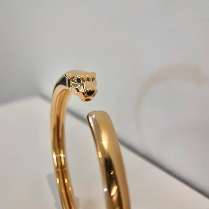 [Gaonasi]PANTHERE GOLD OPEN BRACELET