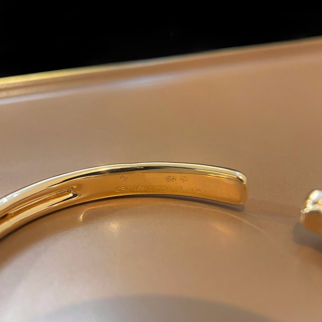 [Gaonasi]PANTHERE GOLD OPEN BRACELET