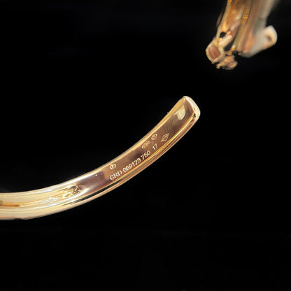 [Gaonasi]PANTHERE GOLD OPEN BRACELET