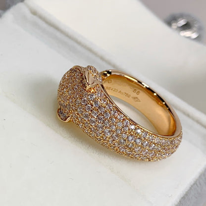 [Gaonasi]PANTHERE PINK GOLD DIAMOND RING