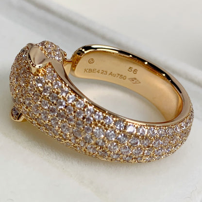 [Gaonasi]PANTHERE PINK GOLD DIAMOND RING