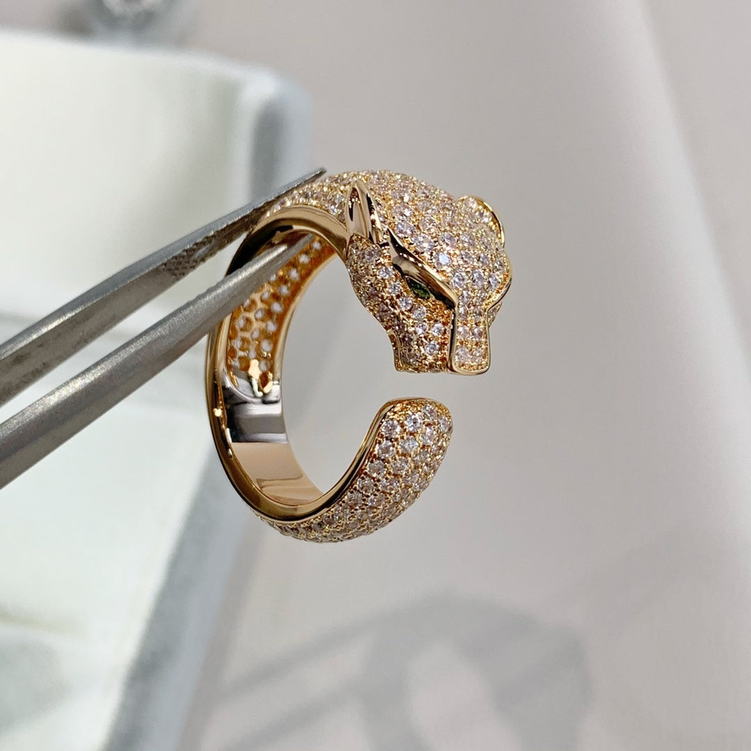 [Gaonasi]PANTHERE PINK GOLD DIAMOND RING