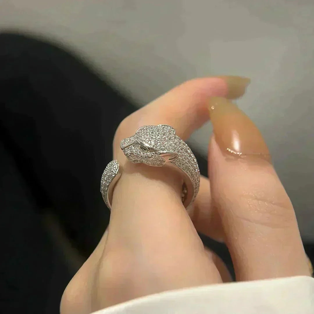 [Gaonasi]PANTHERE 5.5MM ALL DIAMOND RING