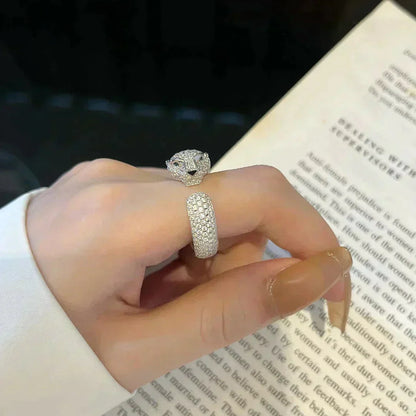 [Gaonasi]PANTHERE 5.5MM ALL DIAMOND RING
