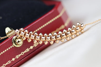 [Gaonasi]CLASH PINK GOLD NECKLACE