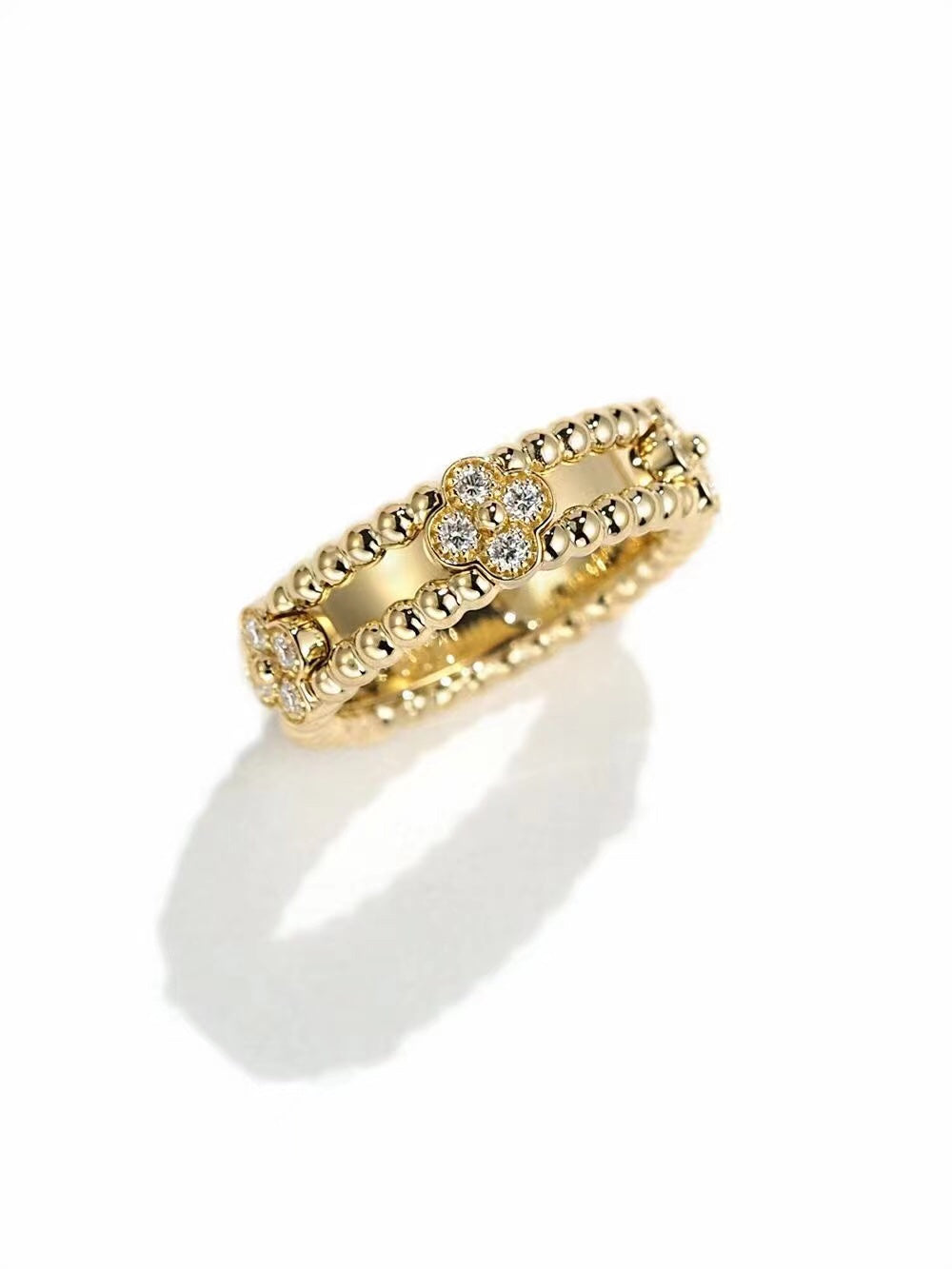 [Gaonasi]PERLEE GOLD DIAMOND RING