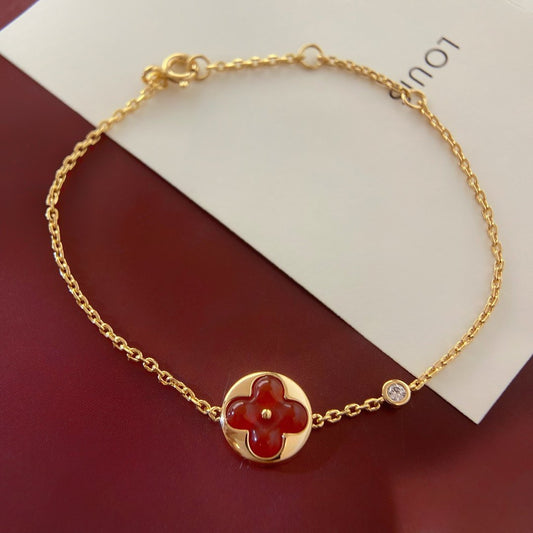 [Gaonasi]SUN PEDANT CARNELIAN BRACELET